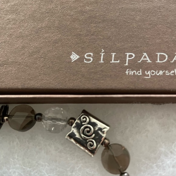 Silpada Sterling Silver and Quartz Bracelet - Picture 4 of 7